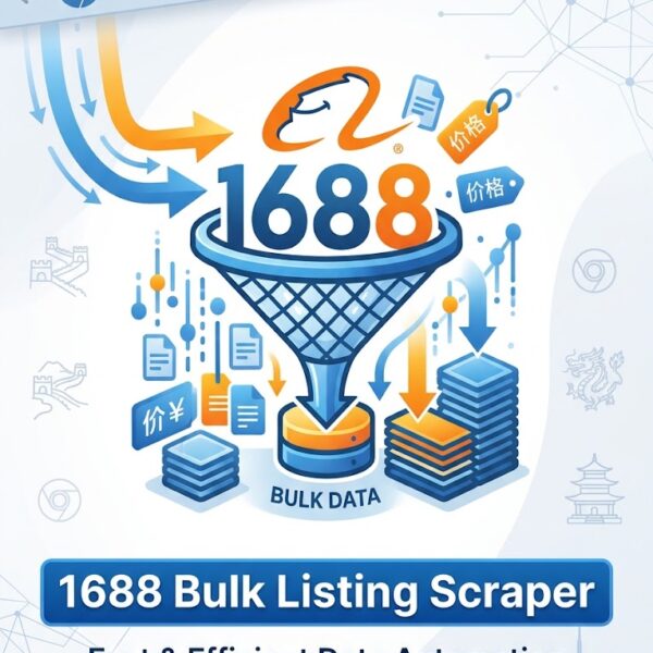 1688 Bulk Listing Scraper